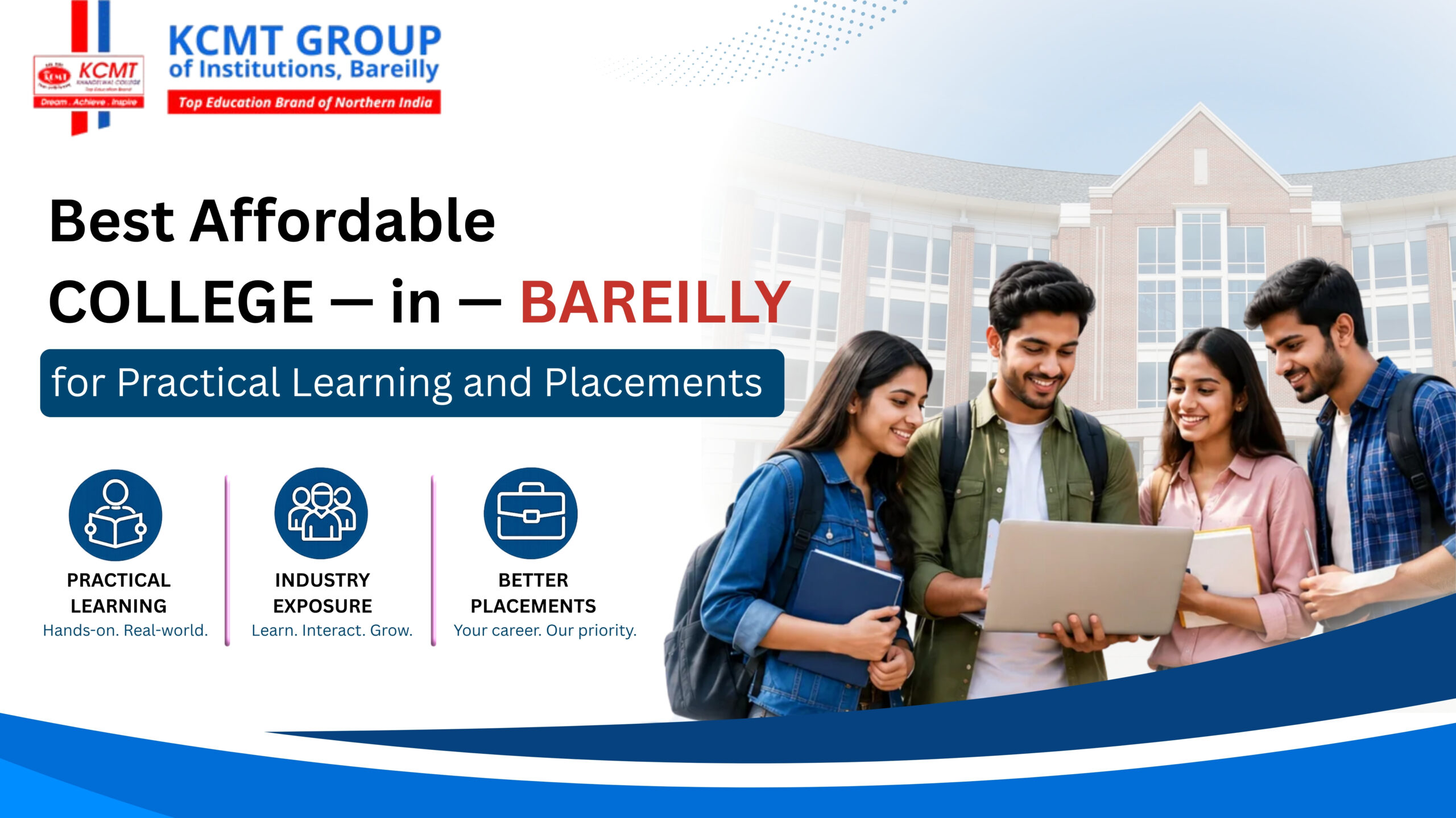 Best Affordable College in Bareilly for Practical Learning and Placements